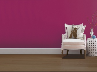 Ratgeber Wände farbig gestalten: swingcolor Wohnraumfarbe Emotions Viola