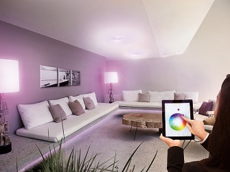 Smart Home Lichtsteuerung von verschiedenen Farben