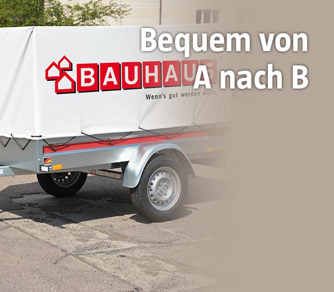 Bauhaus Anhaengerverleih