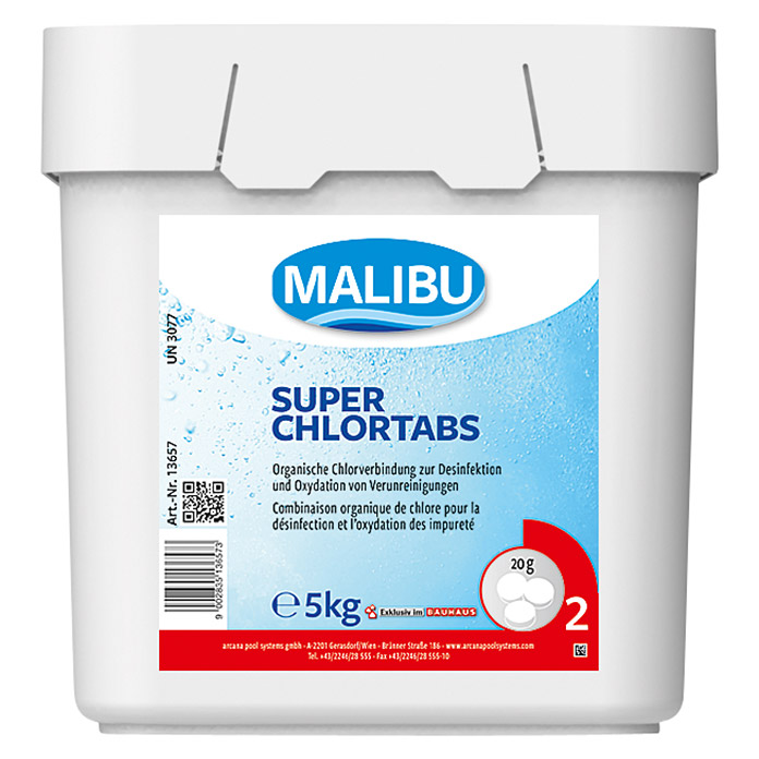 Malibu Super Chlortabs 20 g
