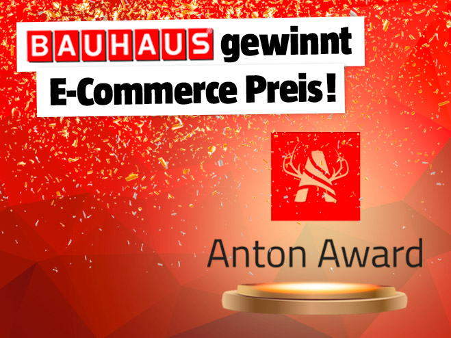 BAUHAUS gewinnt E-Commerce-Preis
