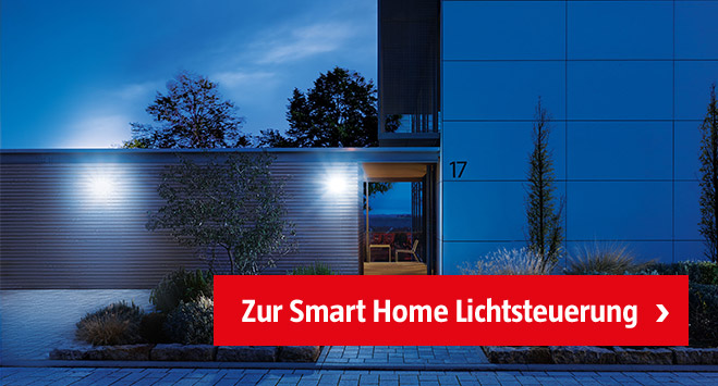 Smarte Lichtsteuerung für den Innen- und Außenbereich