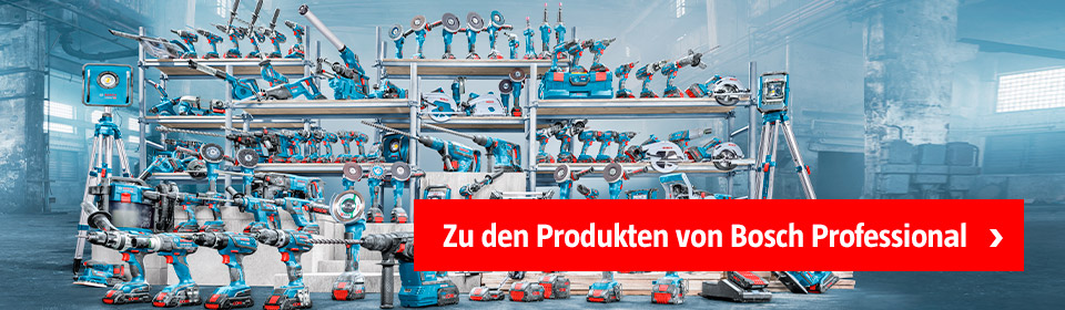 Große Auswahl an Bosch Professional Produkte