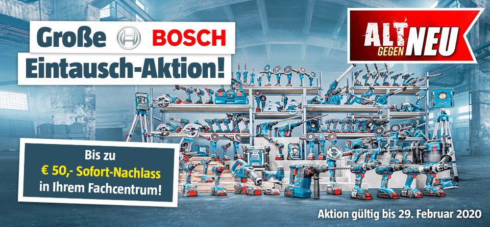 Bosch Eintauschaktion 