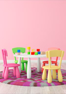 Kinderzimmer Wandfarbe