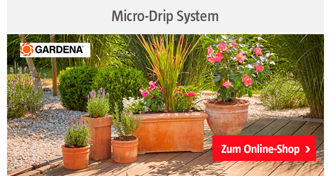 Micro-Drip System von Gardena